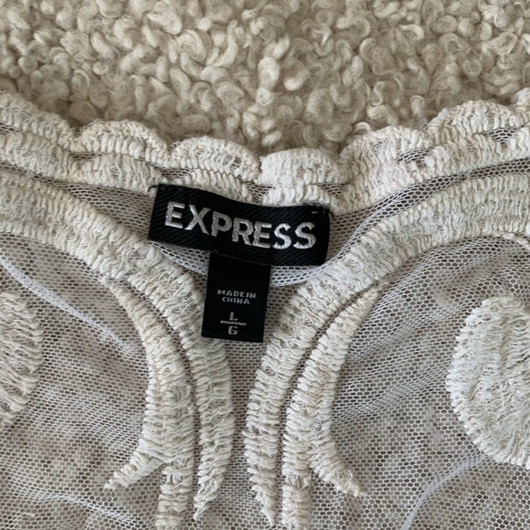 Express Sheer Tank Top - Picture 3 of 3